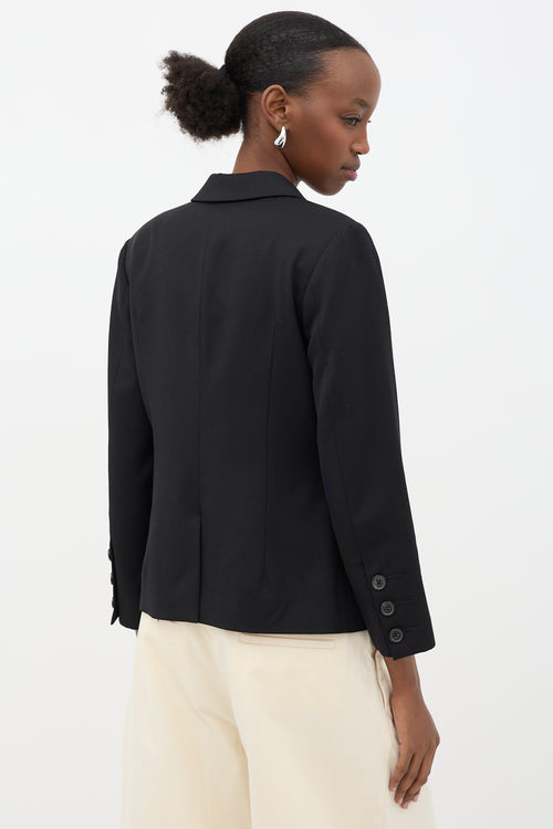 Nili Lotan Wool Single Breasted Blazer