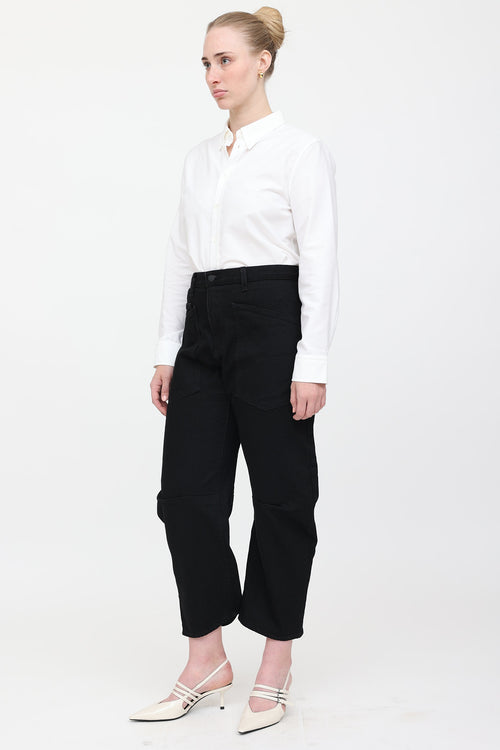 Nili Lotan Shon Barrel Leg Jeans