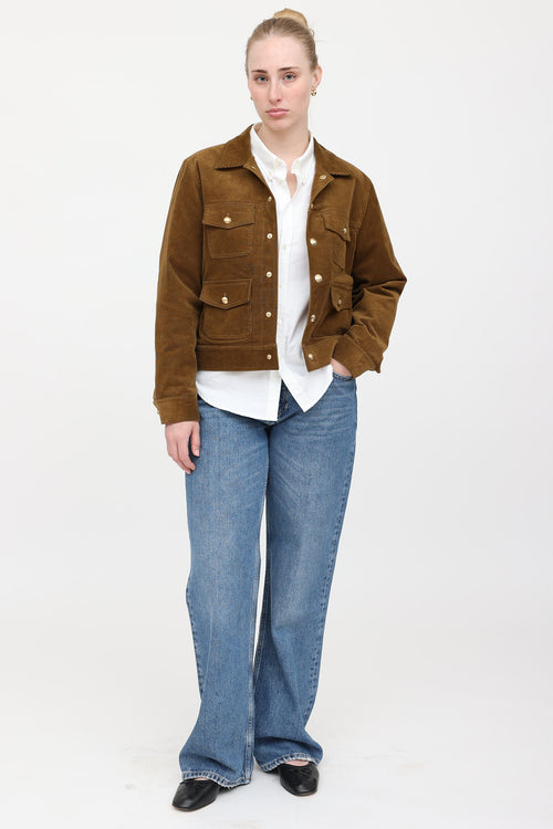 Nili Lotan Corduroy Chamonix Jacket