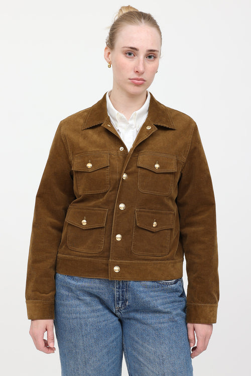 Nili Lotan Corduroy Chamonix Jacket