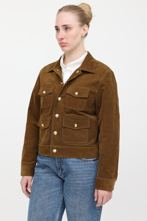 Nili Lotan Corduroy Chamonix Jacket