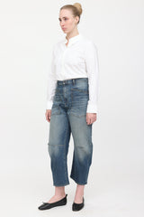 Nili Lotan Shon Barrel Leg Jeans