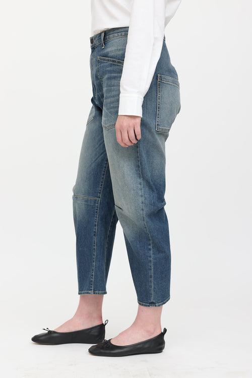 Nili Lotan Shon Barrel Leg Jeans