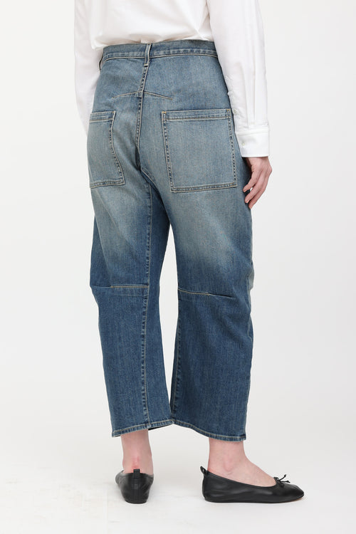 Nili Lotan Shon Barrel Leg Jeans