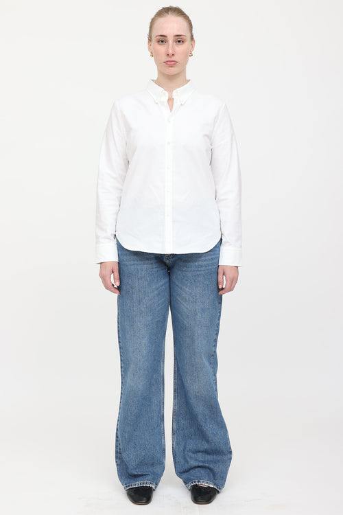 Nili Lotan Collar Button Down Shirt