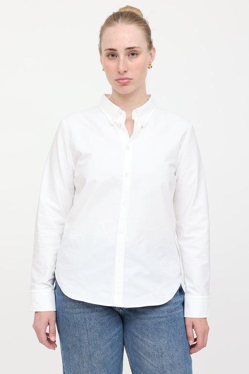Nili Lotan Collar Button Down Shirt