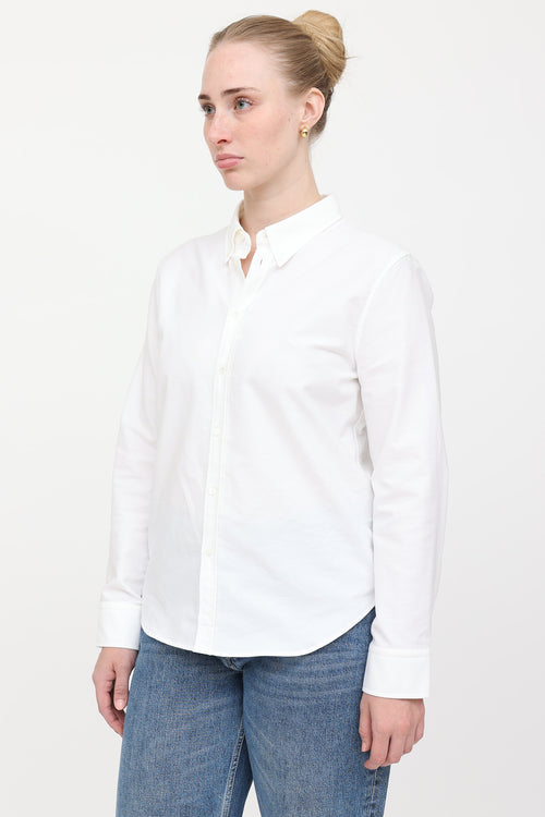 Nili Lotan Collar Button Down Shirt