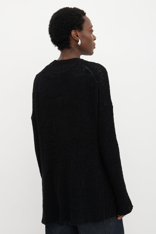 Nili Lotan Loose Knit Cardigan