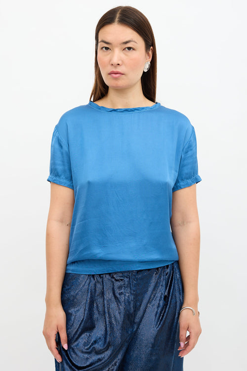 Nili Lotan Satin T-Shirt