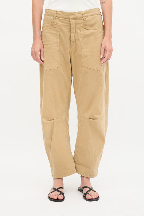 Nili Lotan Shon Barrel Trouser