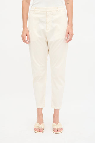 Nili Lotan Twill Paris Drop Seat Trouser