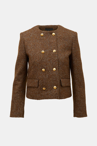 Nili Lotan Wool & Mohair Melanie Jacket