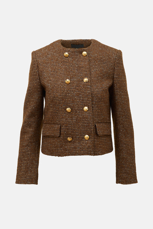 Nili Lotan Wool & Mohair Melanie Jacket