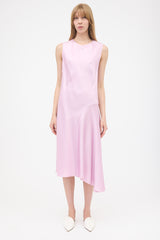 Nina Ricci Satin Asymmetric Dress