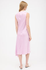 Nina Ricci Satin Asymmetric Dress