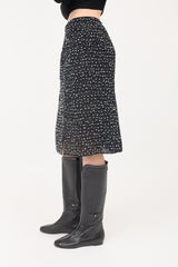 Nina Ricci Wool & Silk Skirt