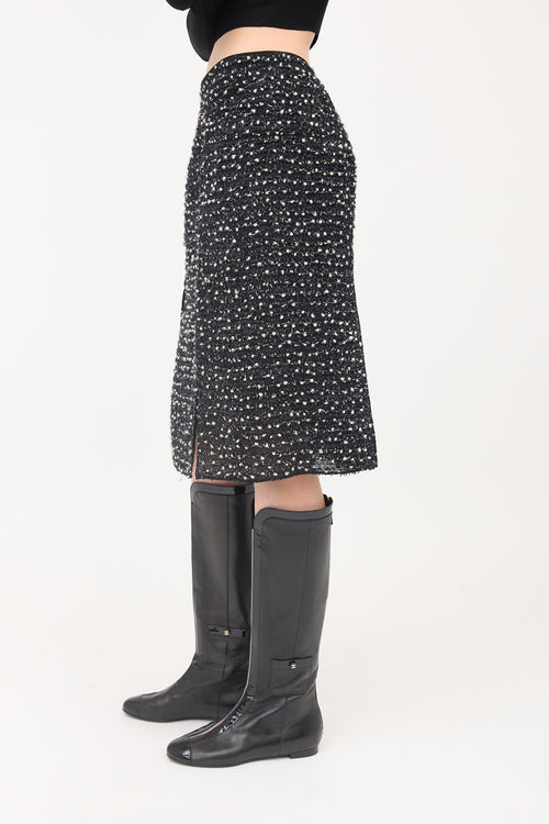 Nina Ricci Wool & Silk Skirt