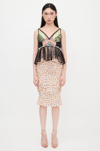 Nina Ricci SS 2012 Silk Floral Set