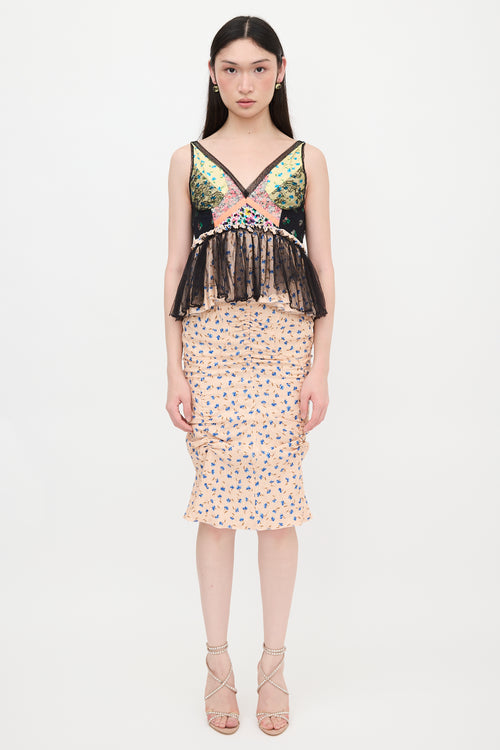 Nina Ricci SS 2012 Silk Floral Set