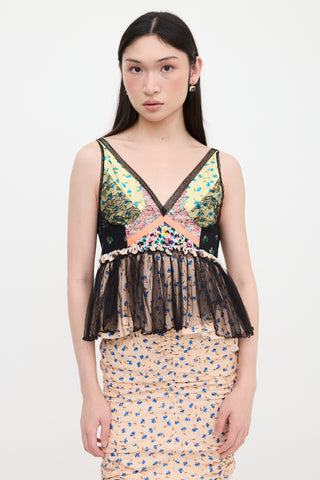 Nina Ricci SS 2012 Silk Floral Set
