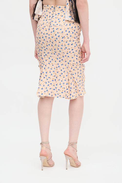 Nina Ricci SS 2012 Silk Floral Set