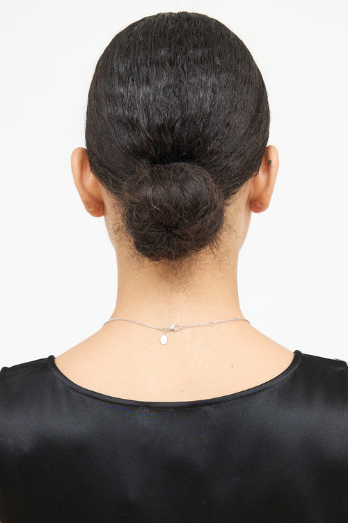 Nirav Modi 18K White & Rose Gold Diamond Lotus Necklace