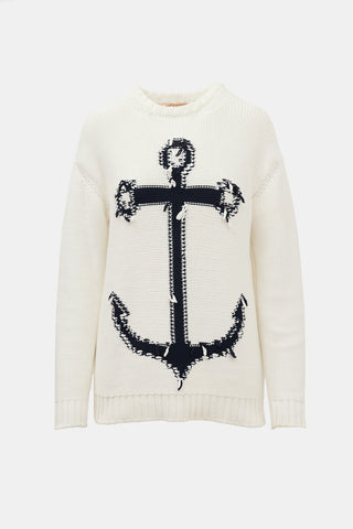 N°21 Anchor Knit Sweater