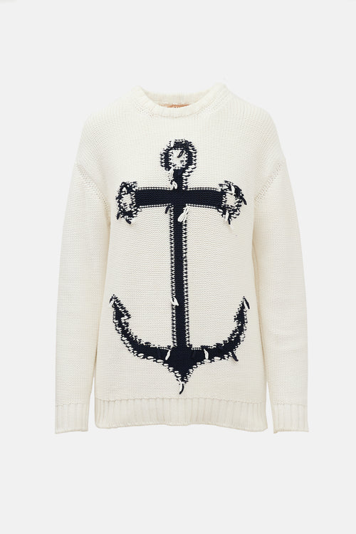 N°21 Anchor Knit Sweater