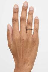 Noam Carver 18K White Gold Diamond Band Ring