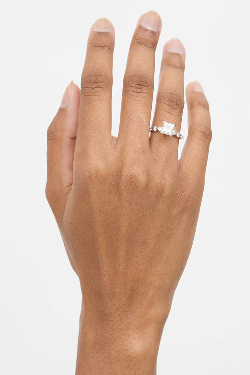 Noam Carver 18K White Gold Diamond Ring