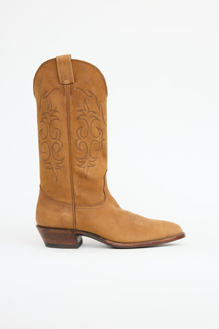 VSP Archive Suede Cowboy Boot