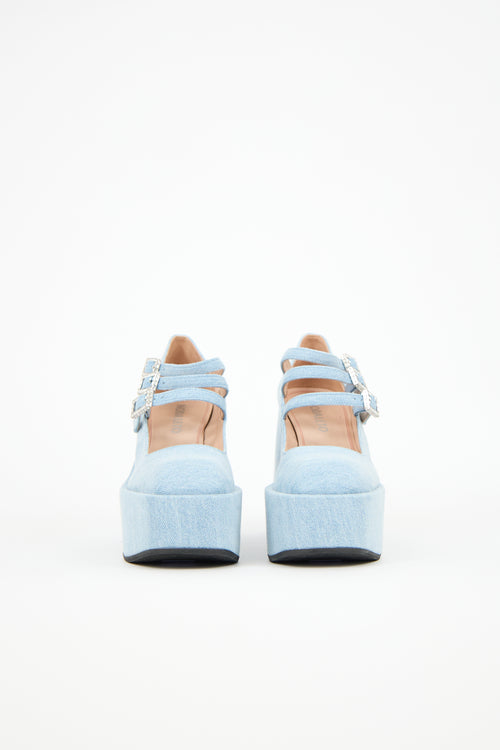 Nodaleto Denim Bulla Marietta Heel