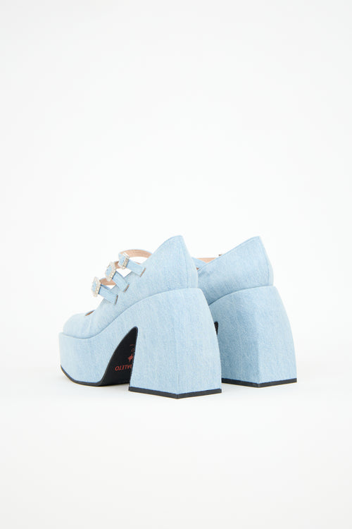 Nodaleto Denim Bulla Marietta Heel