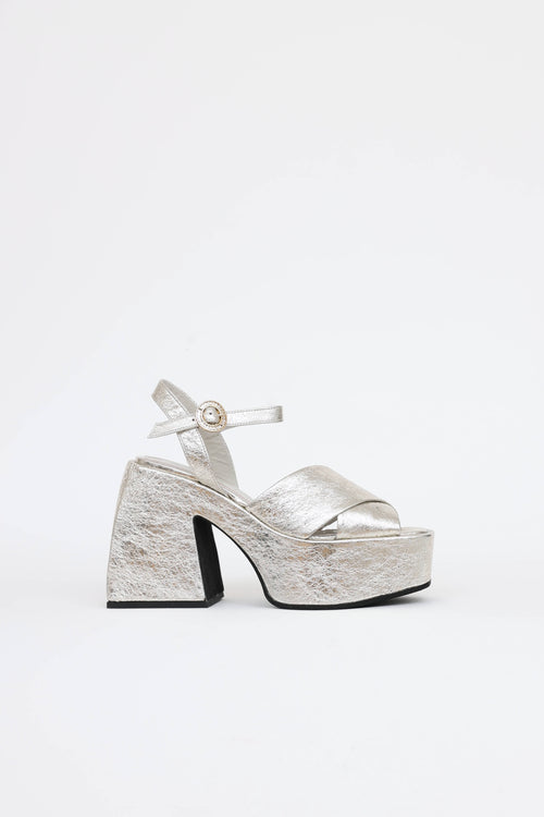 Nodaleto Leather Platform Sandal