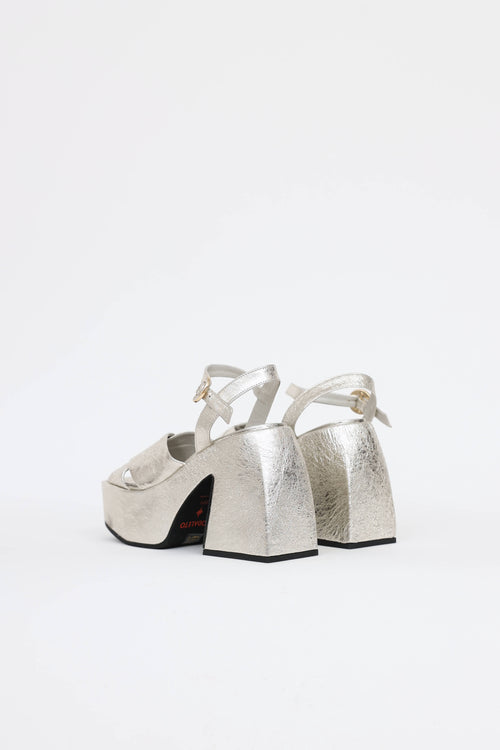 Nodaleto Leather Platform Sandal