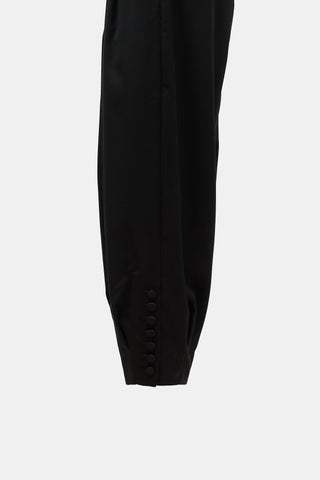 Noir Kei Ninomiya Wool Buttoned Cuff Trouser