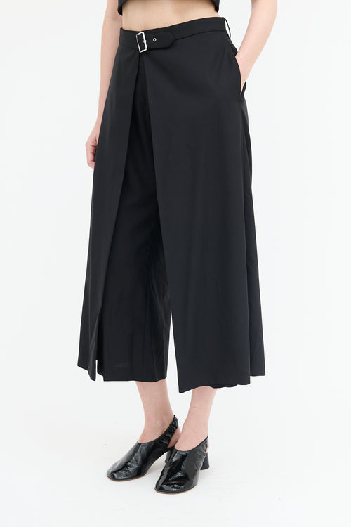 Noir Kei Ninomiya Wool Cropped Trouser
