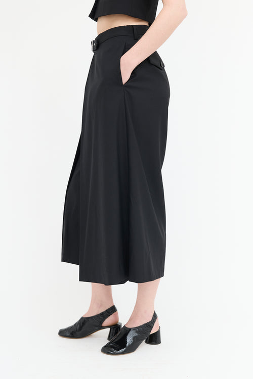 Noir Kei Ninomiya Wool Cropped Trouser