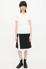 Noir Kei Ninomiya Floral Embroidered T-Shirt