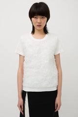 Noir Kei Ninomiya Floral Embroidered T-Shirt