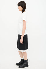 Noir Kei Ninomiya Floral Embroidered T-Shirt