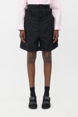 Noir Kei Ninomiya Wool Layered Shorts