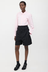 Noir Kei Ninomiya Wool Layered Shorts