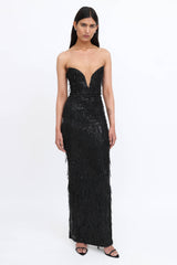 Nookie Karma Sequin Maxi Dress