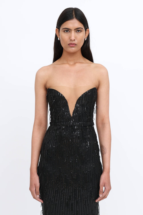 Nookie Karma Sequin Maxi Dress