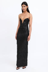 Nookie Karma Sequin Maxi Dress