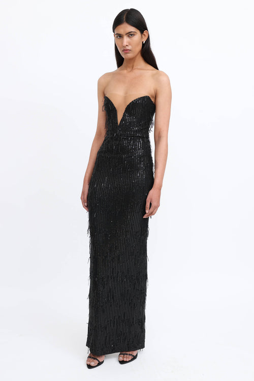 Nookie Karma Sequin Maxi Dress