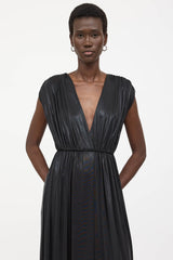 Norma Kamali Gathered Athena Gown
