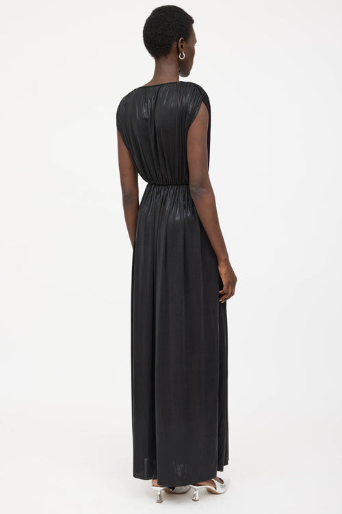 Norma Kamali Gathered Athena Gown