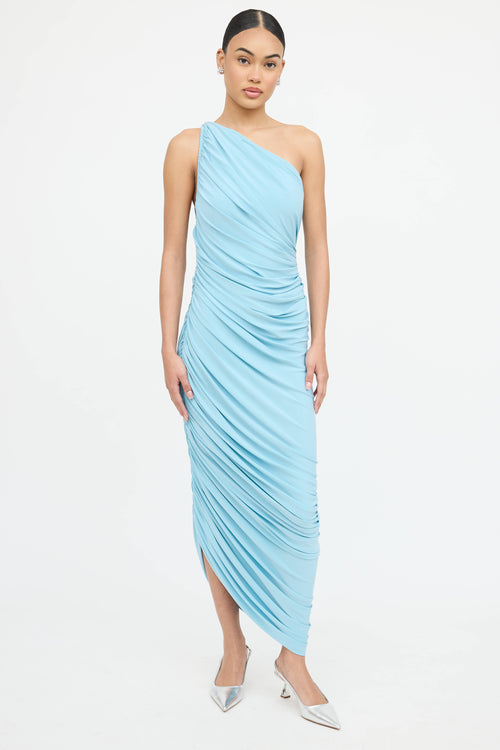 Norma Kamali Ruched Diana Dress